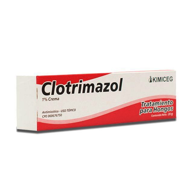 CLOTRIMAZOL 1% CREMA TOPICA 20GR (KIMICEG)